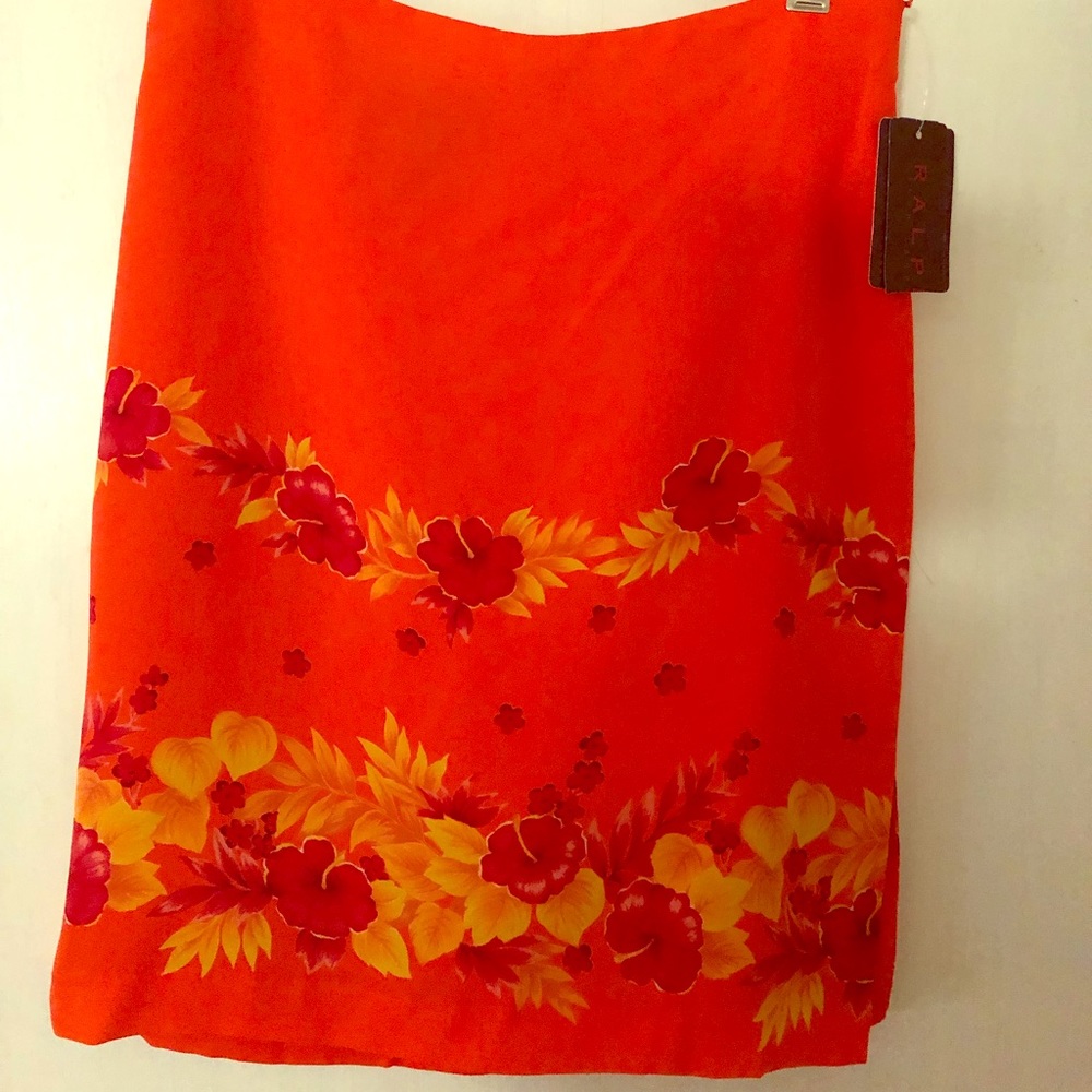 Ralph Lauren Silk Skirt